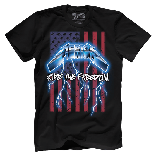 T-shirt Premium Mens Shirt / Black / XS Ride the Freedom
