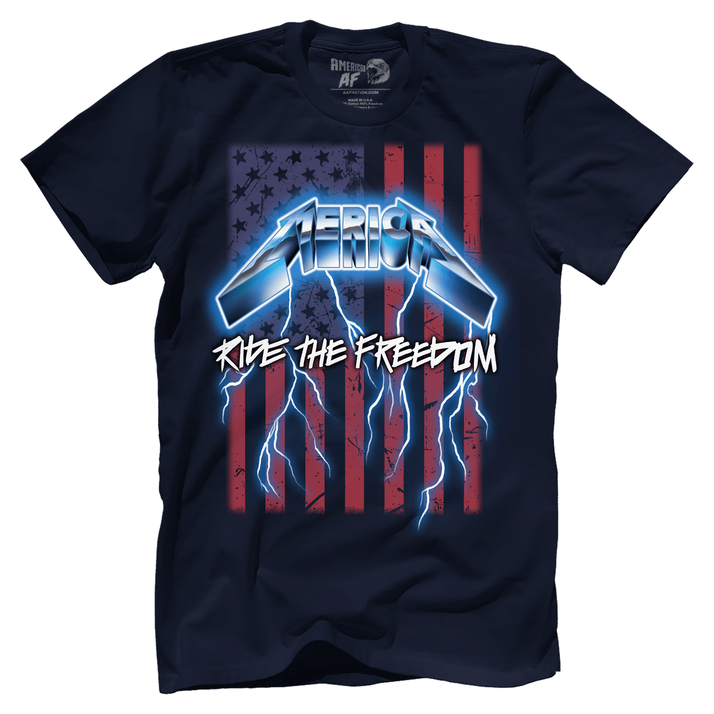 T-shirt Premium Mens Shirt / Midnight Navy / XS Ride the Freedom