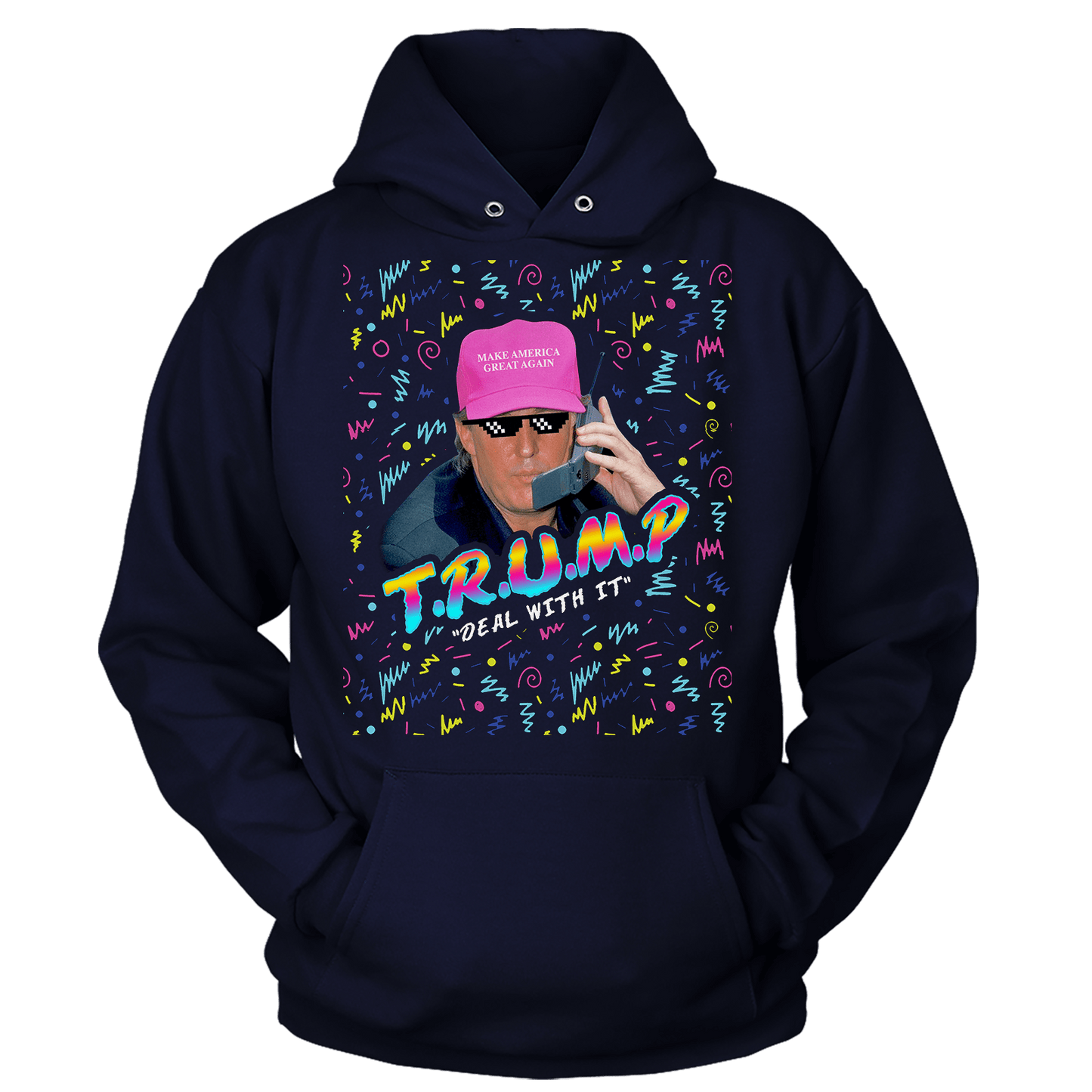 Trump - Deal With it Ladies Hoodie