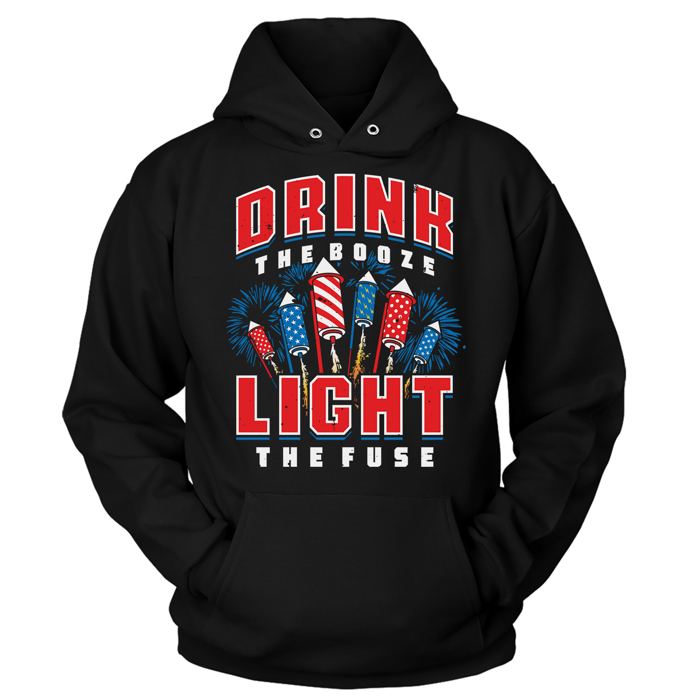T-shirt Premium Soft Hoodie / Black / XS Drink Light (Ladies)
