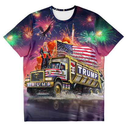 Trump Tank 2025 DOGE AOP - T SHIRT