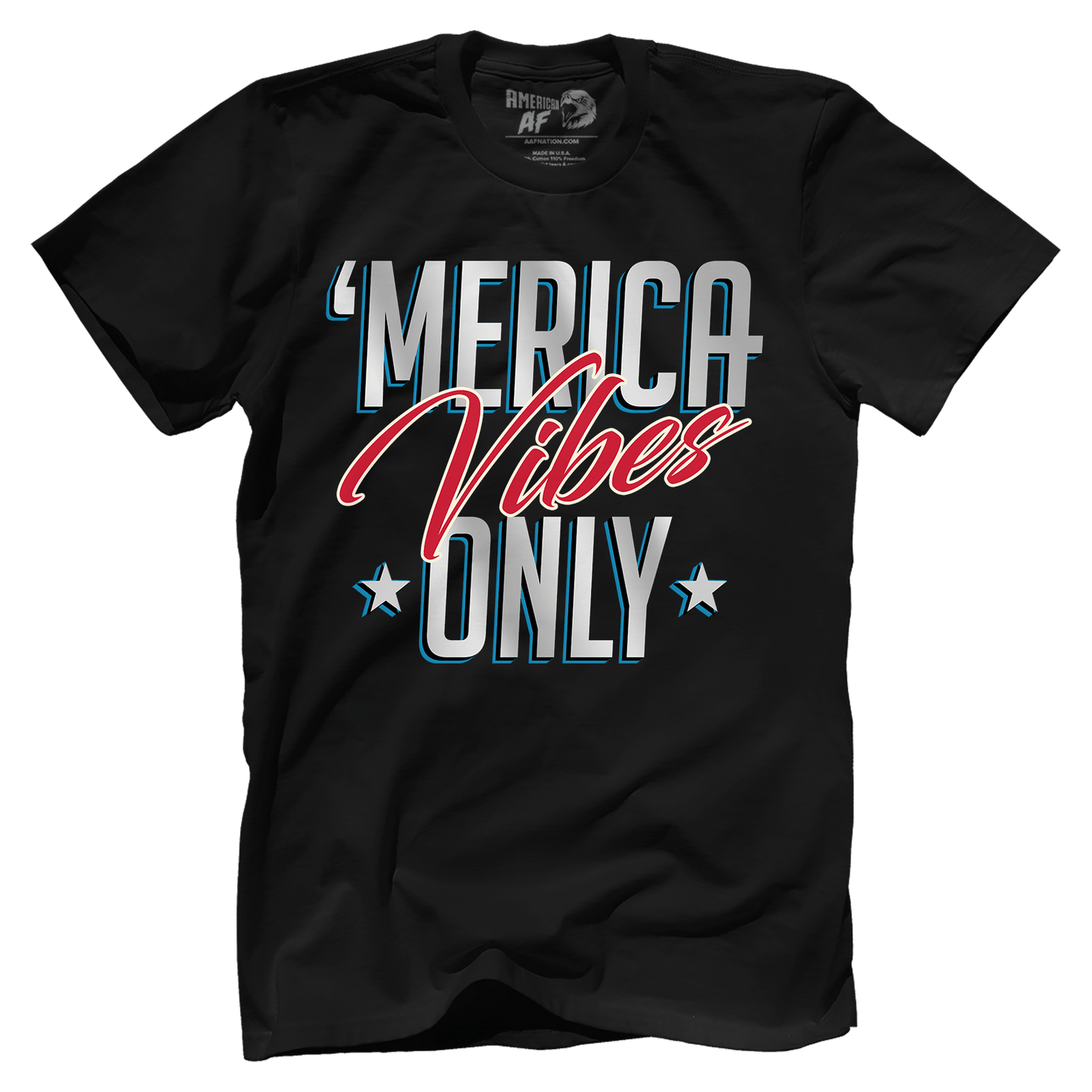 T-shirt Premium Mens Shirt / Black / XS Merica Vibes Only