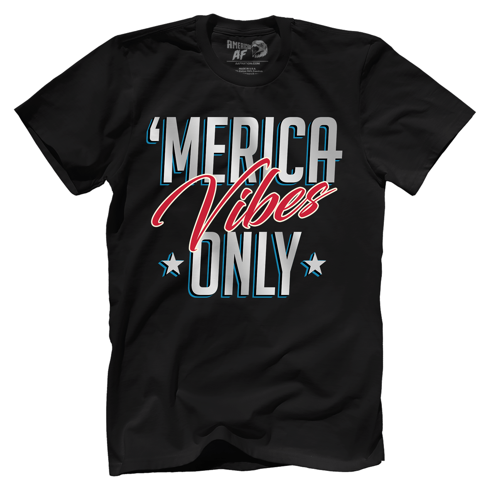T-shirt Premium Mens Shirt / Black / XS Merica Vibes Only