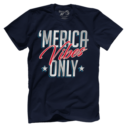 T-shirt Premium Mens Shirt / Midnight Navy / XS Merica Vibes Only