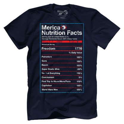 T-shirt Premium Mens Shirt / Midnight Navy / XS Merican Ingredients