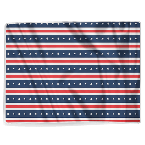 Star Spangled Hammered Blanket