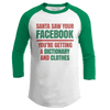 Santa Saw Your Facebook