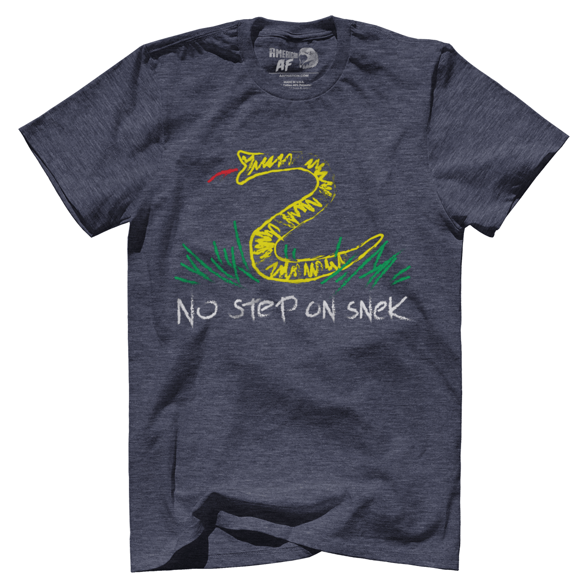 T-shirt No Step on Snek