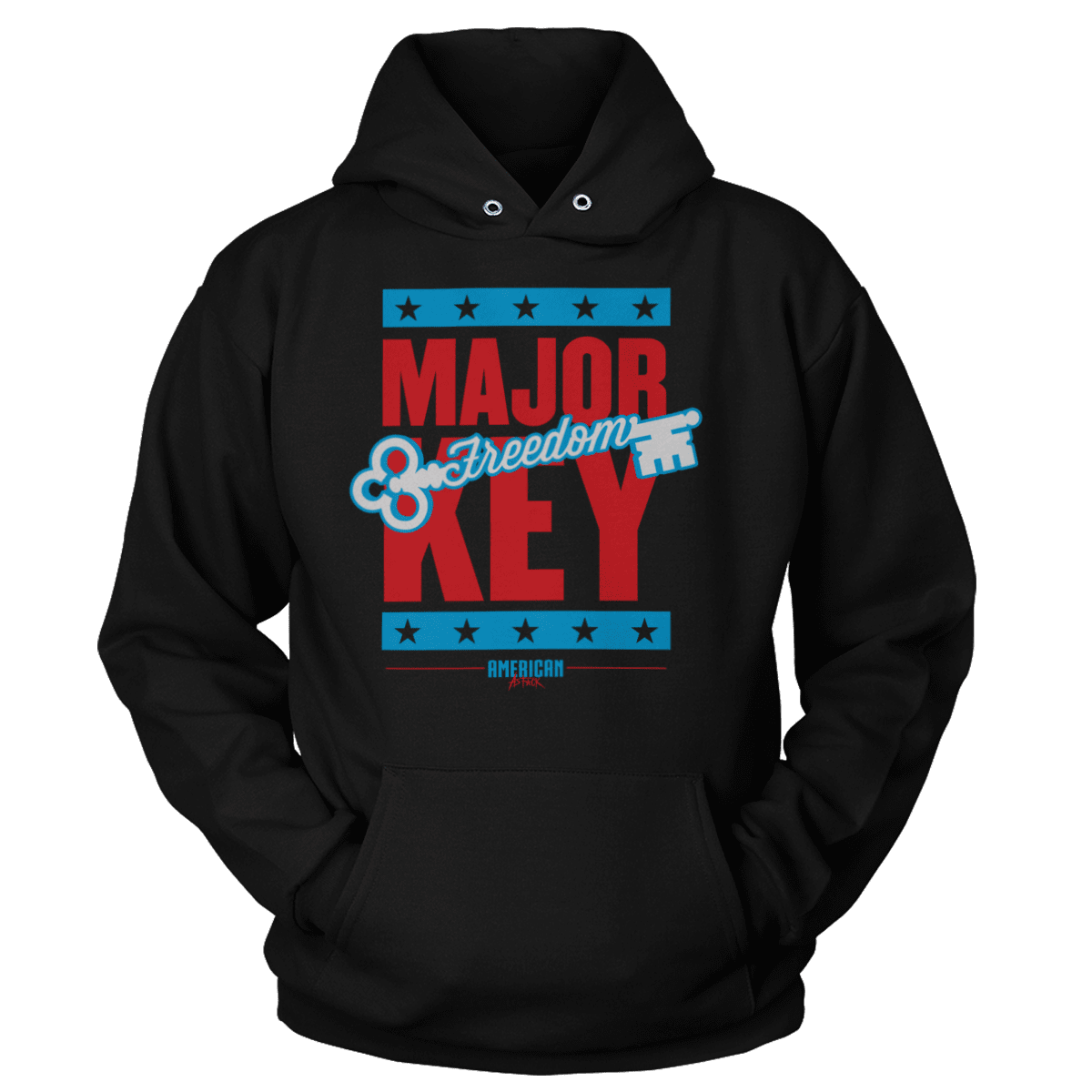 T-shirt Unisex Hoodie / Black / S Major Key
