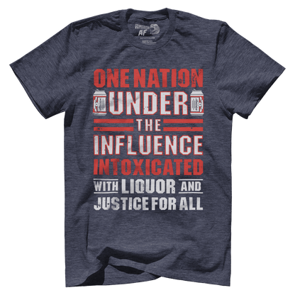 Apparel Premium Mens Triblend Shirt / Vintage Navy / S Liquor and Justice