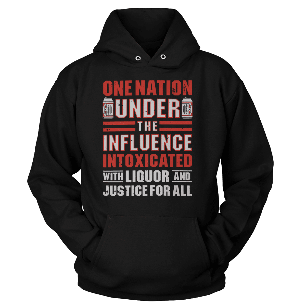 Apparel Unisex Hoodie / Black / S Liquor and Justice