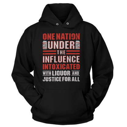 Apparel Unisex Hoodie / Black / S Liquor and Justice