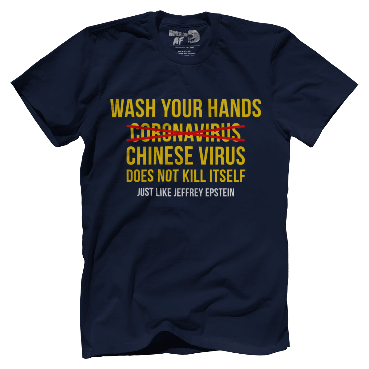 Wash Your Hands - Chinese Virus Epstein