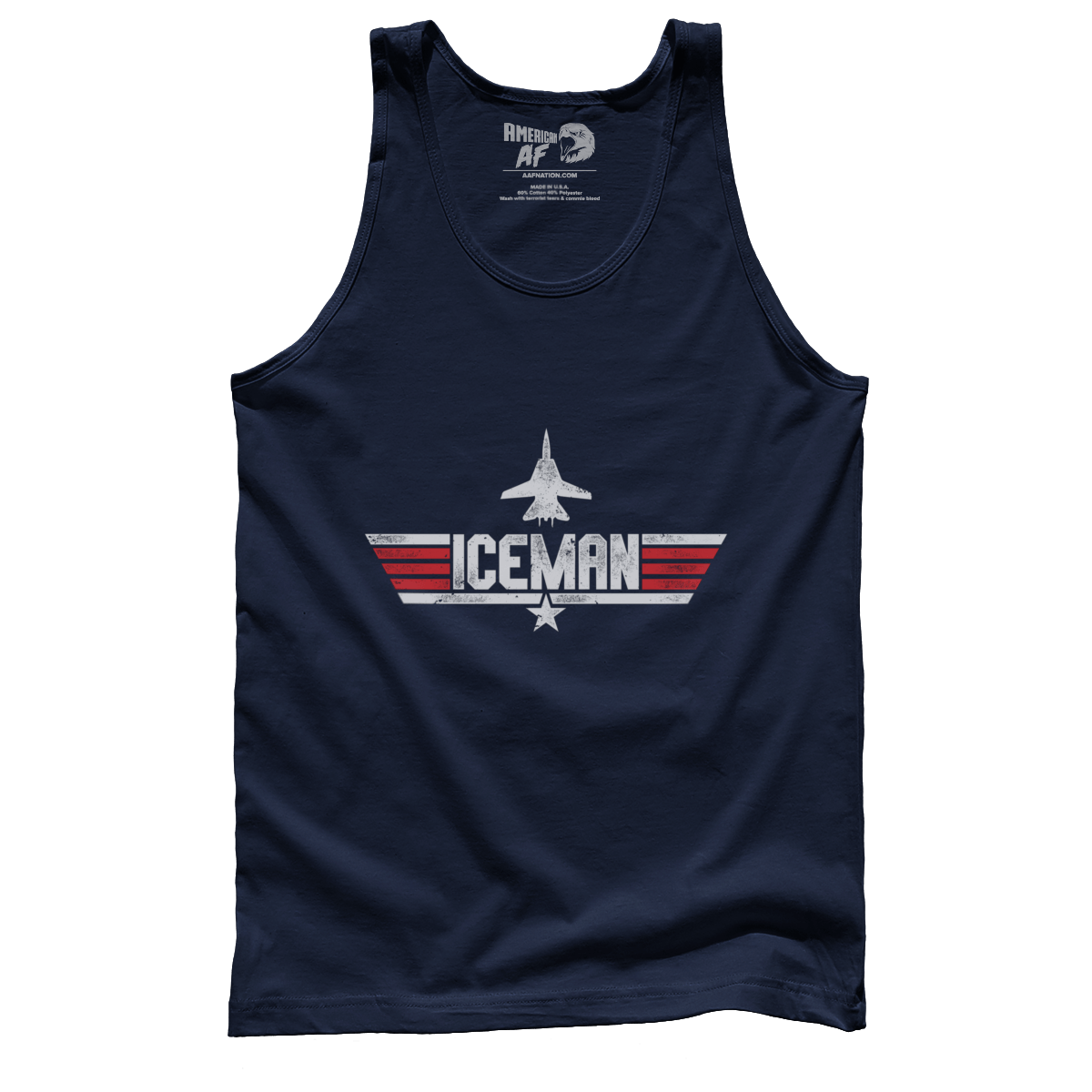 T-shirt Premium Mens Tank / Navy / XS Iceman