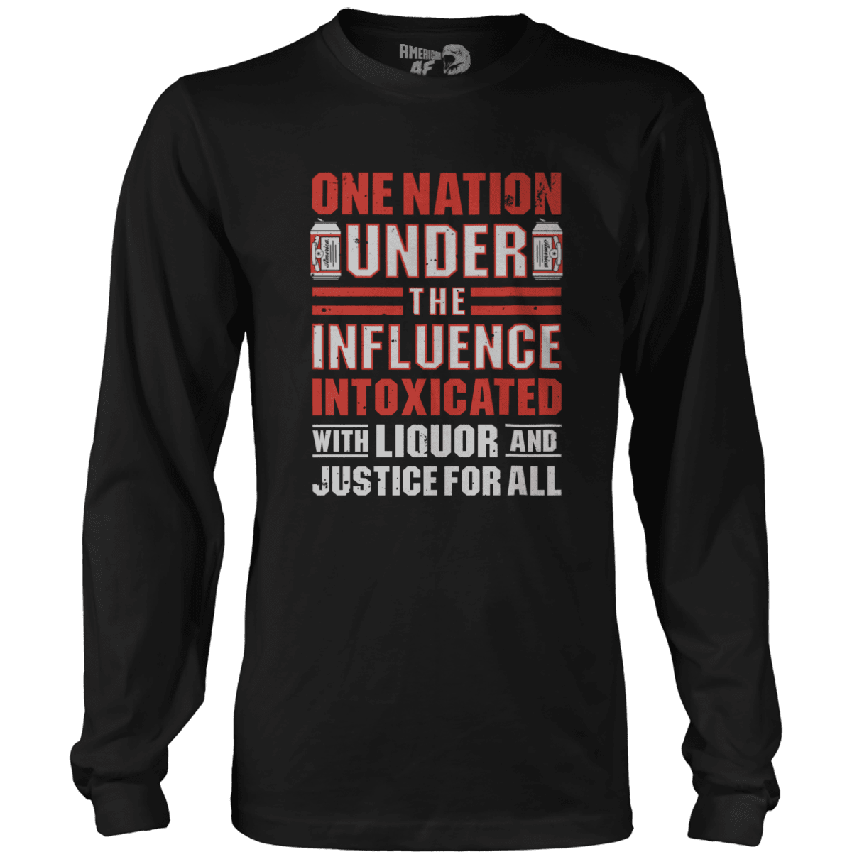 Apparel Mens Long Sleeve / Black / S Liquor and Justice