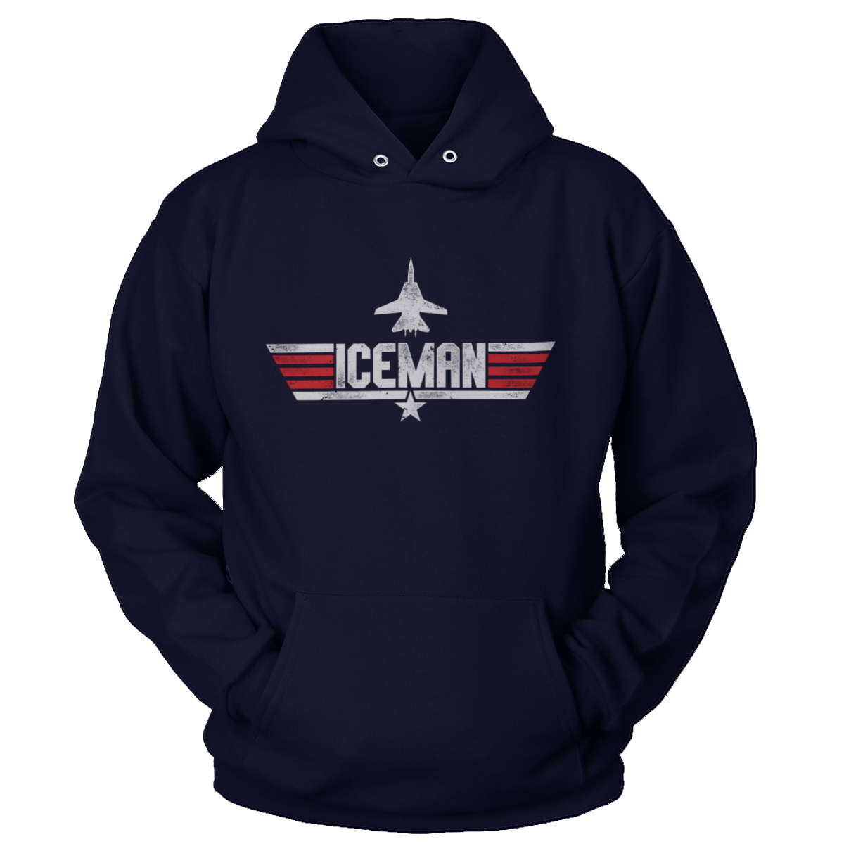 T-shirt Unisex Hoodie / Navy / S Iceman