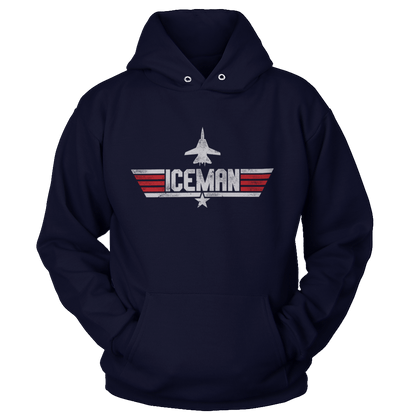 T-shirt Unisex Hoodie / Navy / S Iceman