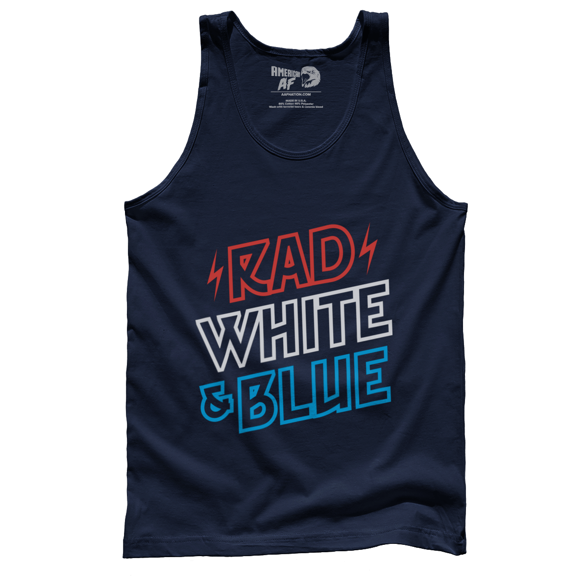 T-shirt Rad White & Blue