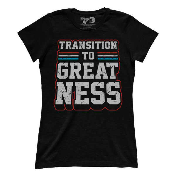 Transition to Greatness (Ladies) - August 2020 Club AAF Exclusive Design