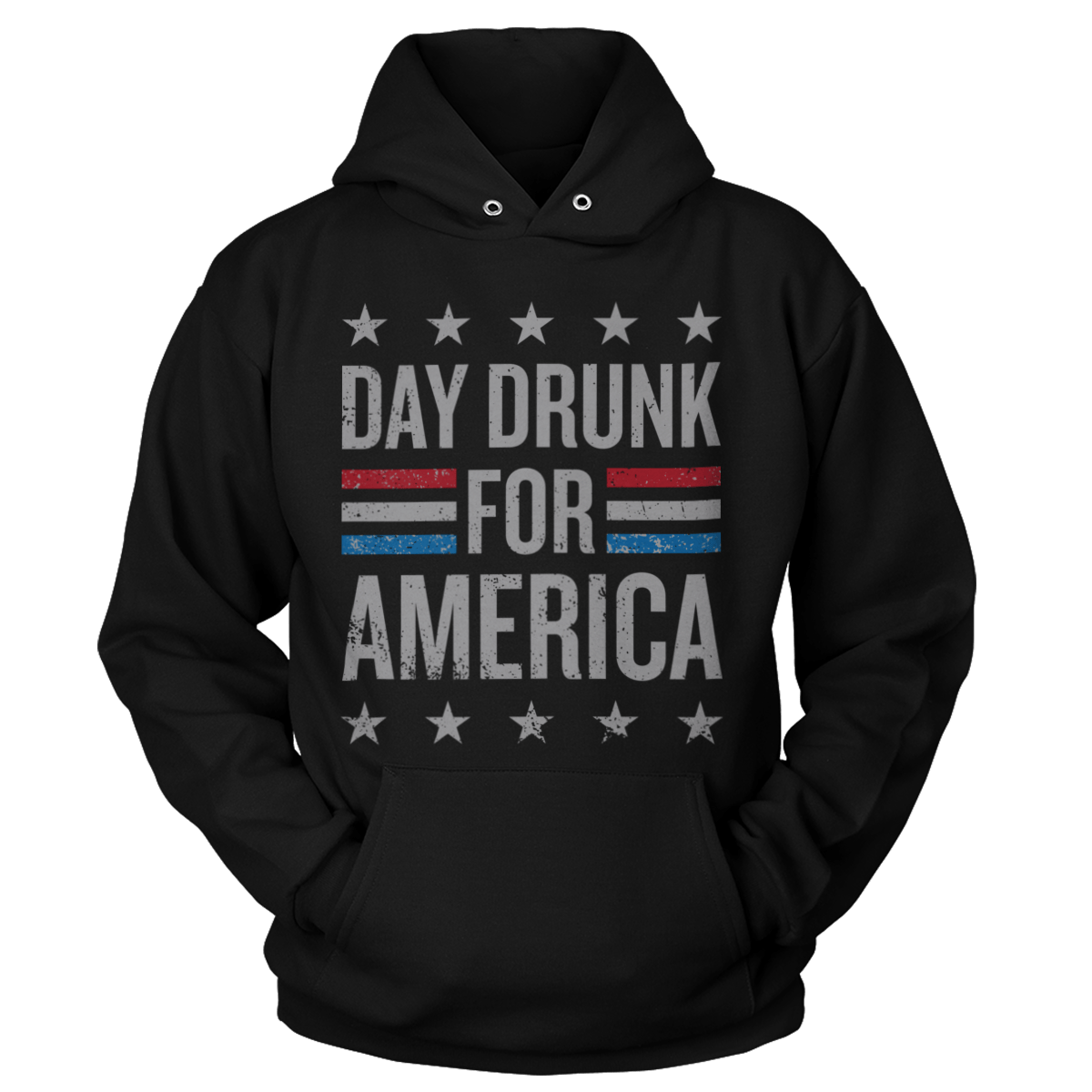 Apparel Premium Soft Hoodie / Black / XS Day Drunk for America (Ladies)