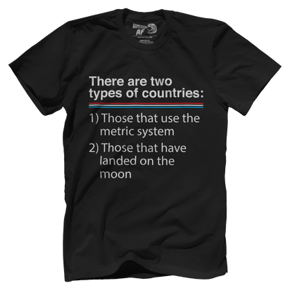 T-shirt Two Types of Countries