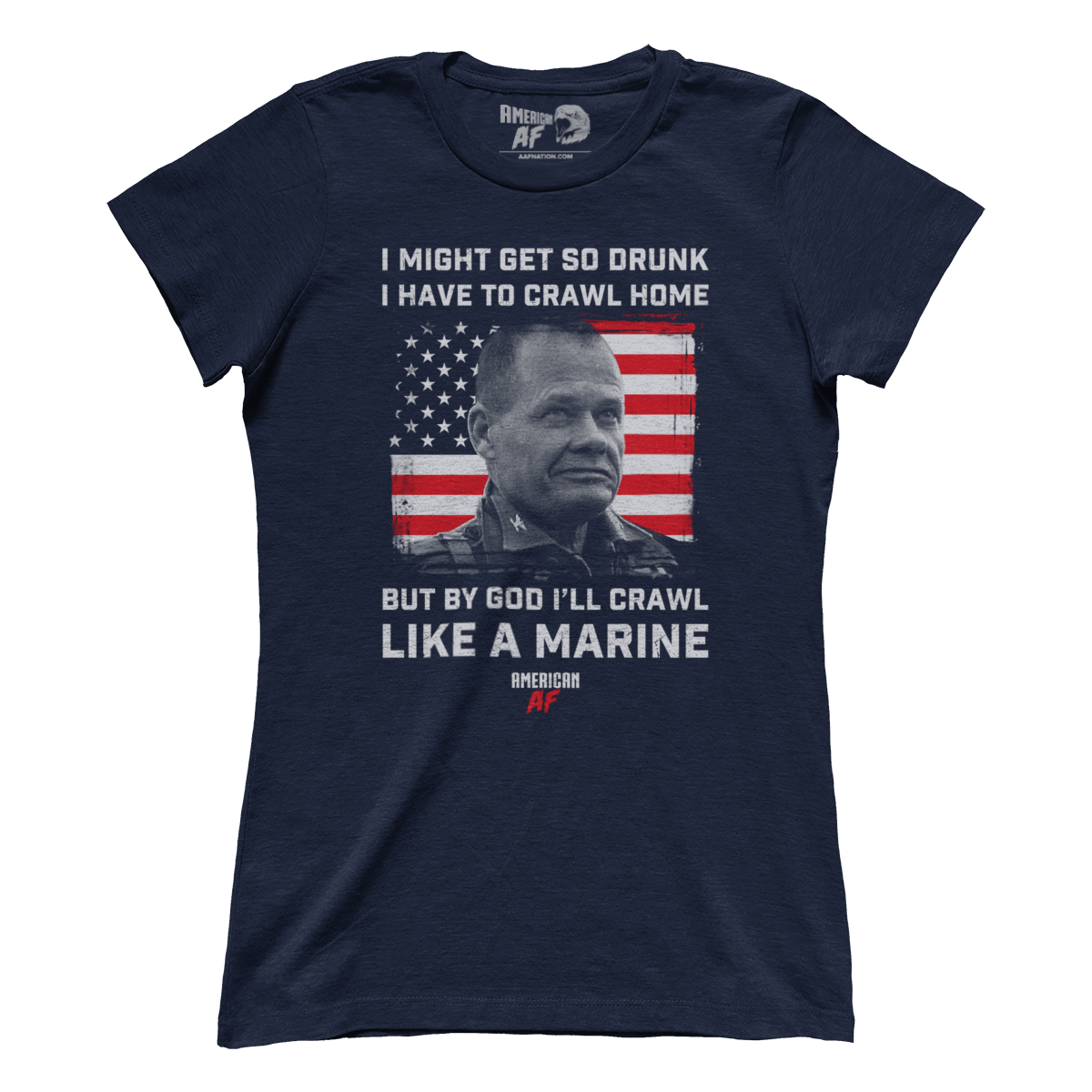 T-shirt Premium Ladies Tee / Midnight Navy / XS Chesty Crawl - Independence Day (Ladies)
