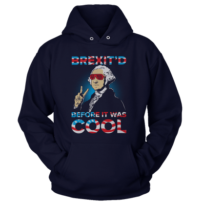 T-shirt Unisex Hoodie / Navy / S Brexit'd