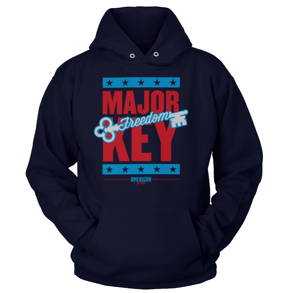 T-shirt Unisex Hoodie / Navy / S Major Key