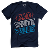 Rad White & Blue