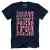 We Don't Press 1 for English!