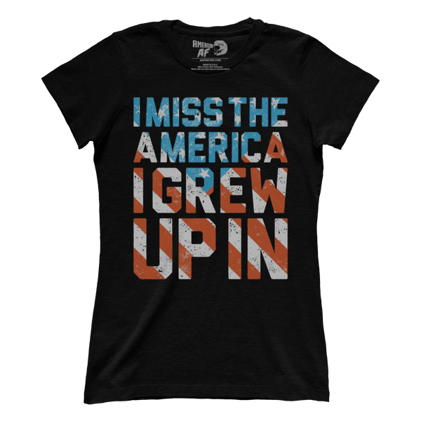 I Miss America (Ladies) - October 2020 Club AAF Exclusive Design