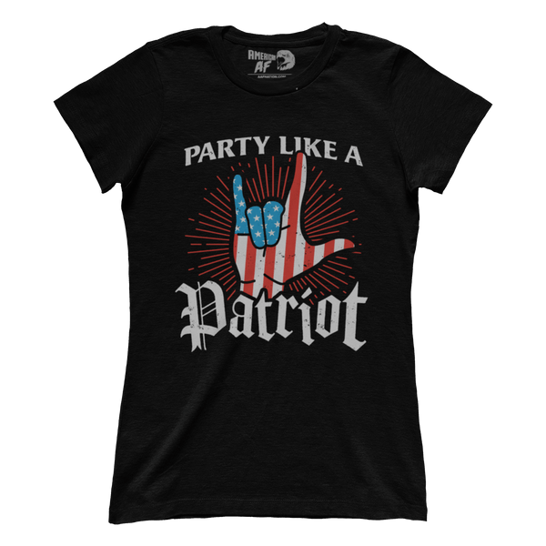 Party Like Patriot (Ladies) - June 2021 Club AAF Exclusive Design