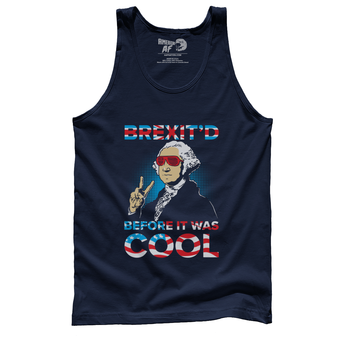 T-shirt Premium Mens Tank / Navy / XS Brexit'd