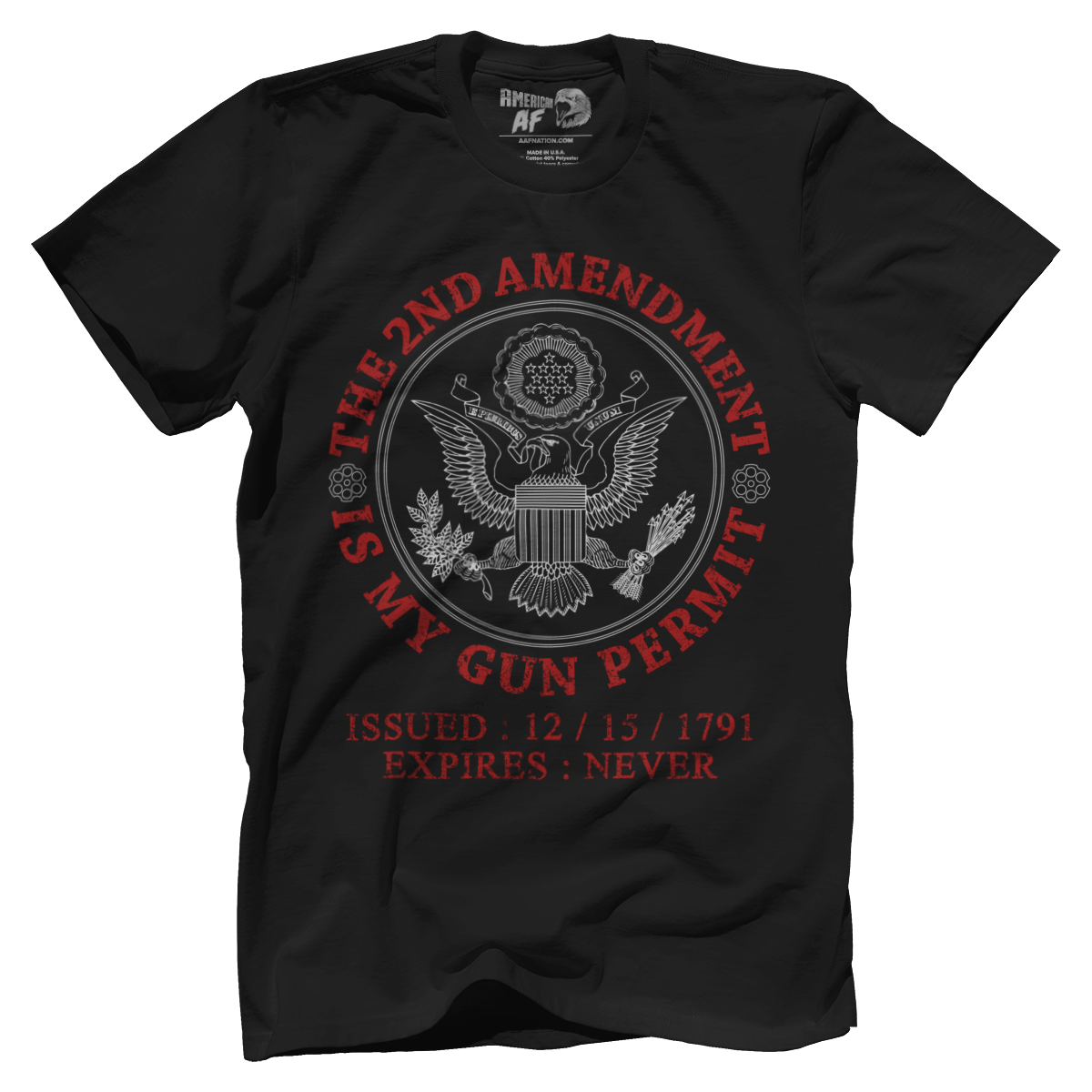 The 2nd Amendment - Gun Permit | American AF - AAF Nation