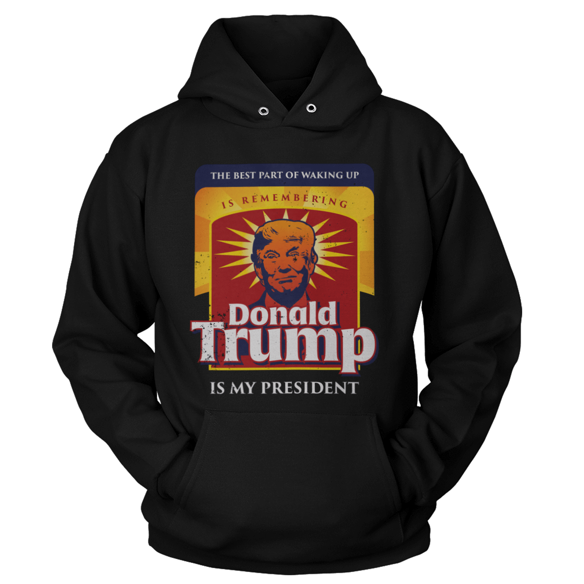 The Best Part Of Waking Up Ladies Hoodie