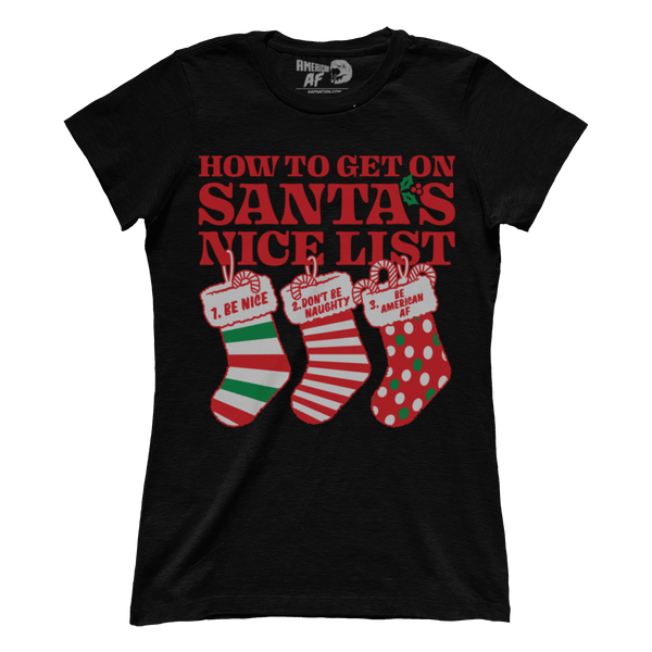 Santa's Nice List (Ladies) - December 2022 Club AAF Exclusive Design