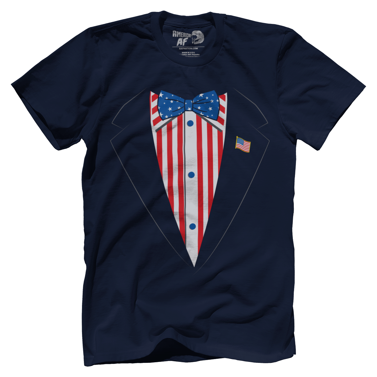 T-shirt Premium Mens Shirt / Midnight Navy / XS Merican Tuxedo