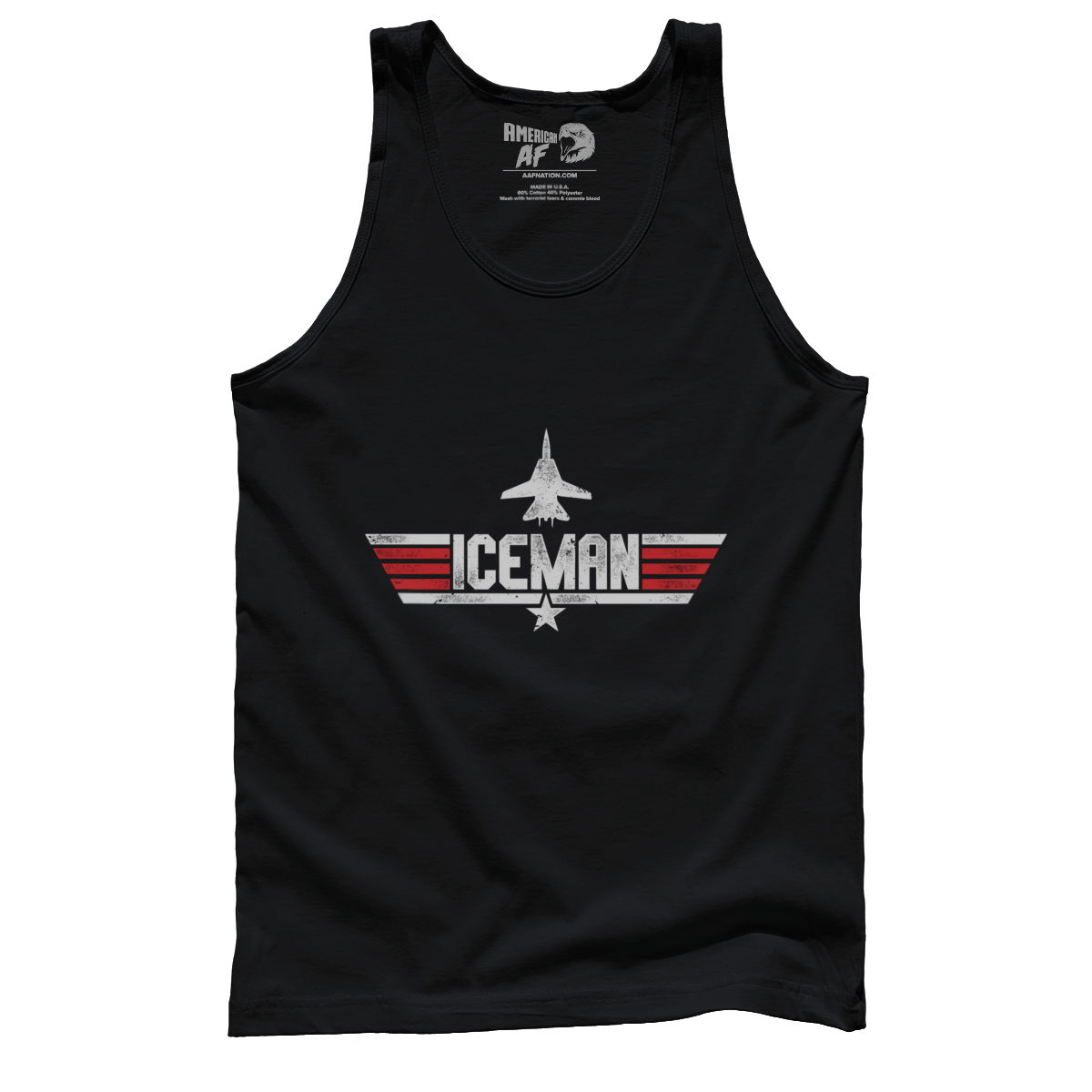 T-shirt Premium Mens Tank / Black / XS Iceman