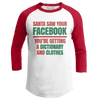 Santa Saw Your Facebook