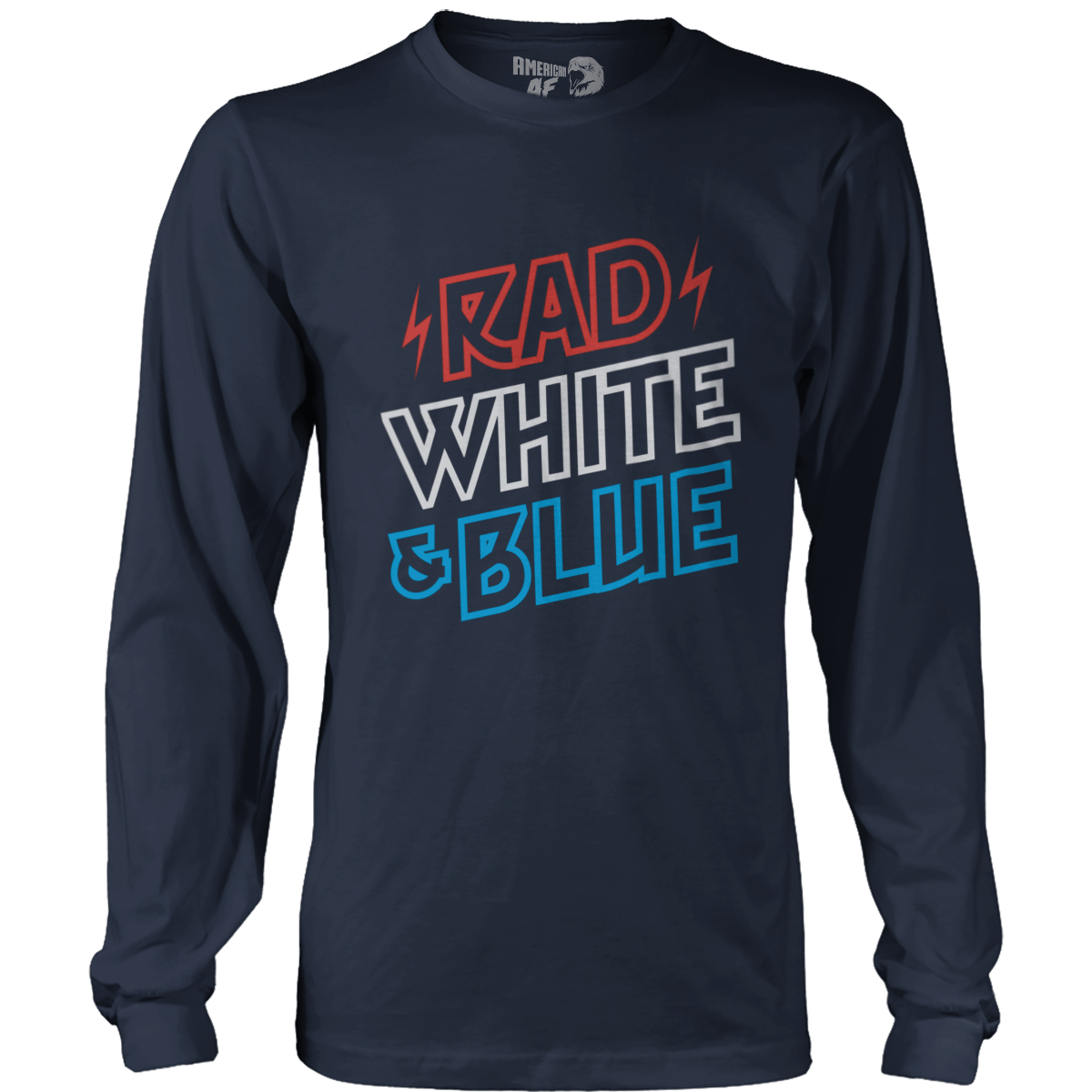 T-shirt Rad White & Blue