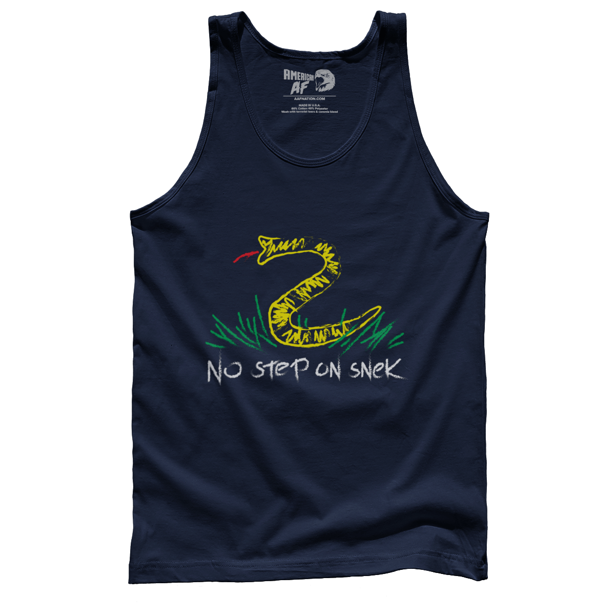 No Step on Snek Tank Top