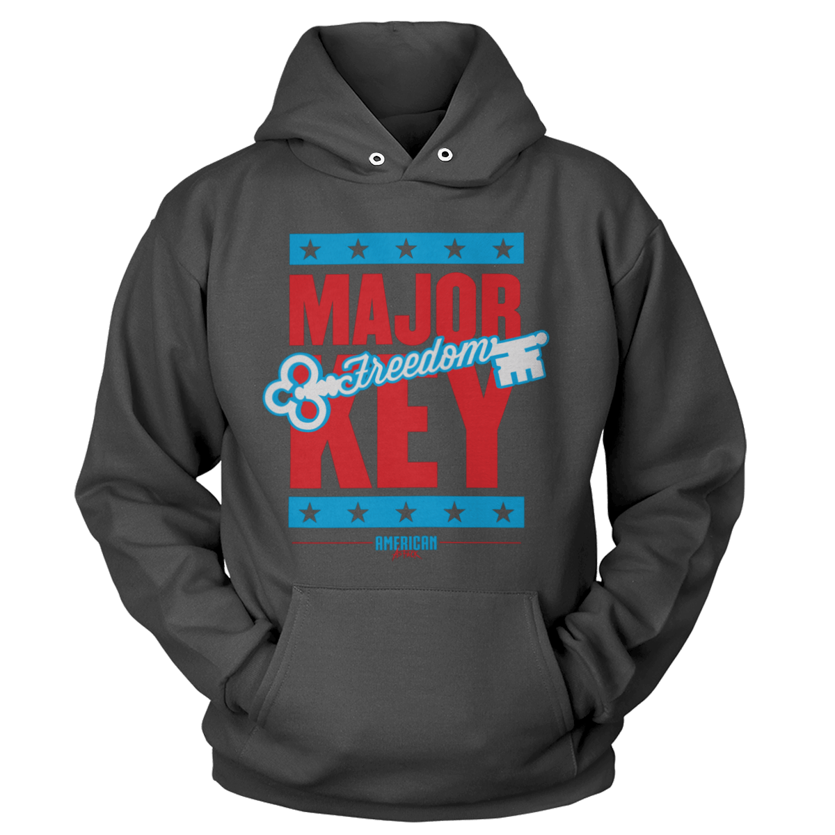 T-shirt Unisex Hoodie / Charcoal / S Major Key