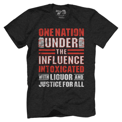 Apparel Premium Mens Triblend Shirt / Vintage Black / S Liquor and Justice