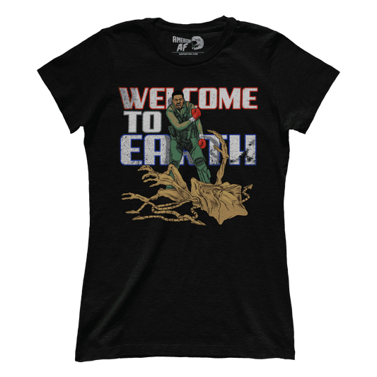 T-shirt Welcome to Earth (Ladies)