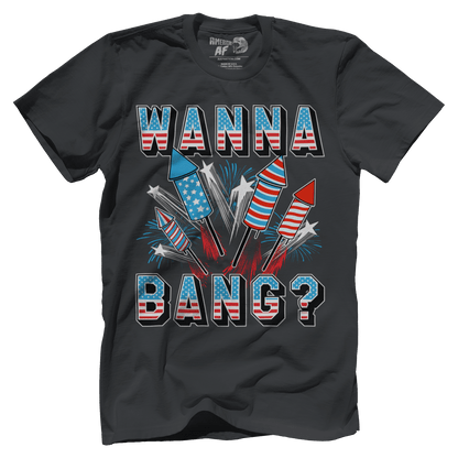 Apparel Premium Mens Shirt / Heavy Metal / XS Wanna Bang?