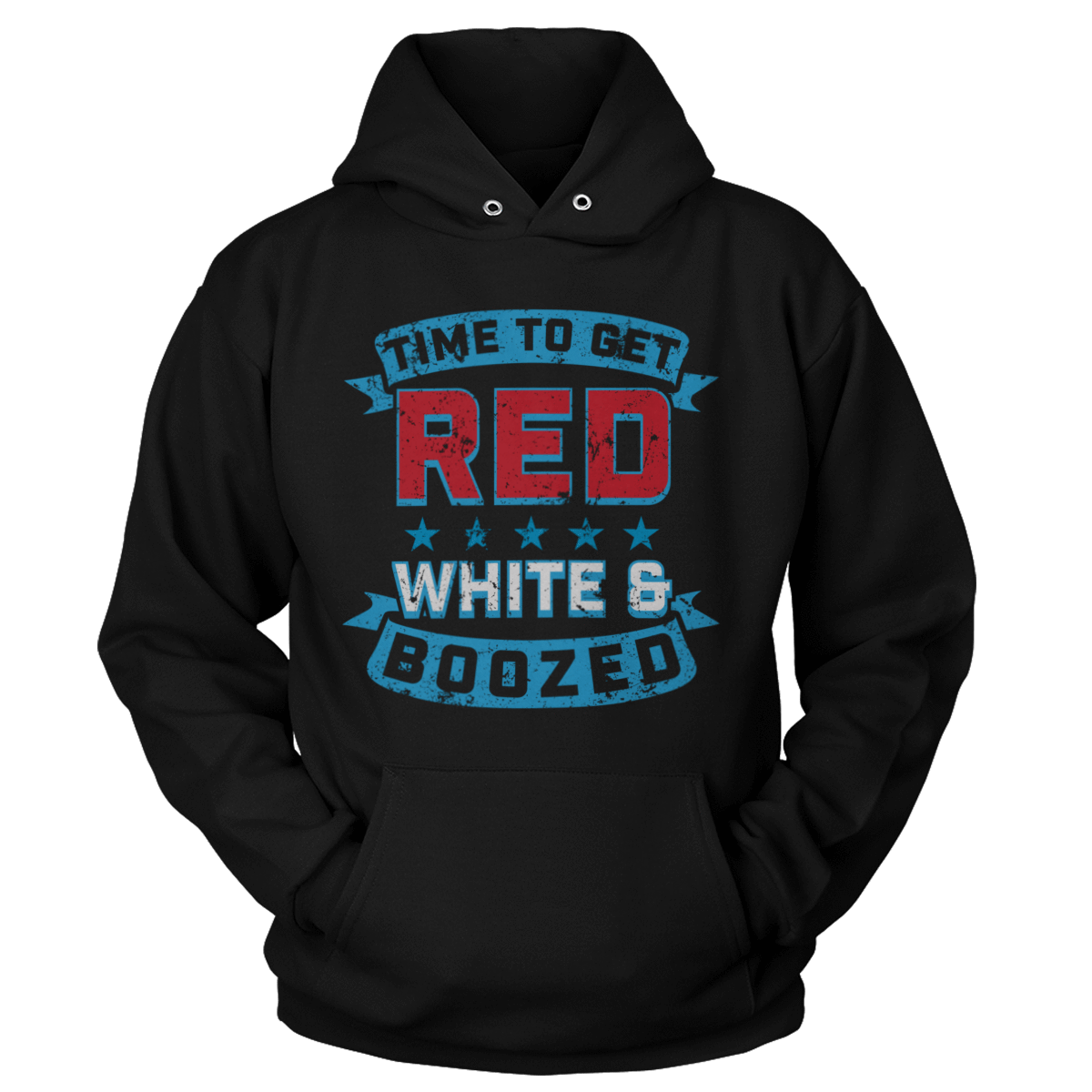 Apparel Red White and Boozed (Ladies)