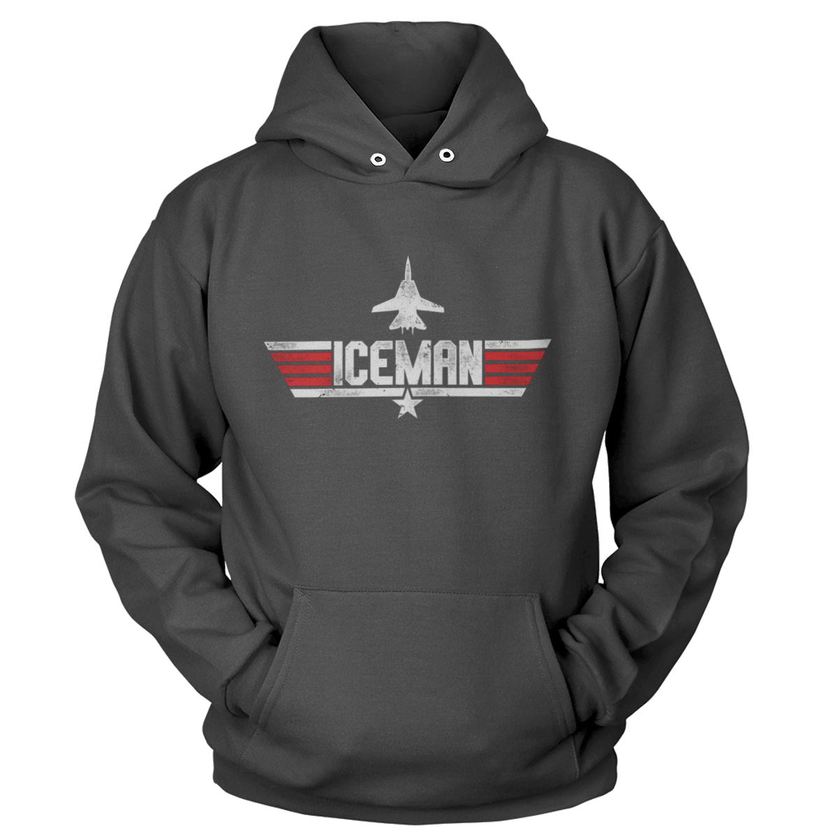 T-shirt Unisex Hoodie / Charcoal / S Iceman