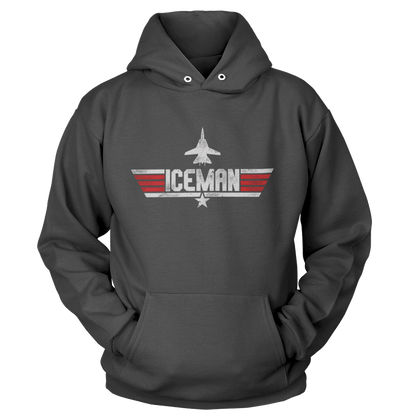 T-shirt Unisex Hoodie / Charcoal / S Iceman
