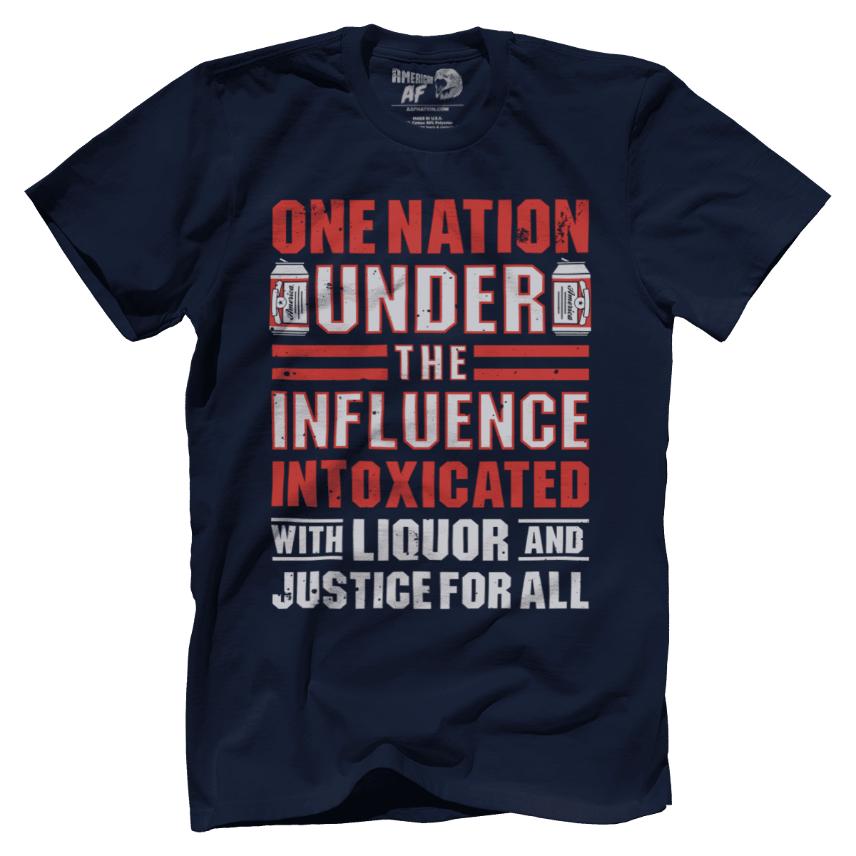 Apparel Premium Mens Shirt / Midnight Navy / XS Liquor and Justice