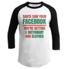 Santa Saw Your Facebook